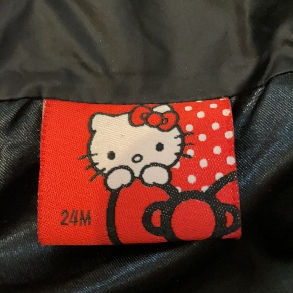 😊 3 for 20💕Hello Kitty Black  Vest with Pockets!Size 24m - Picture 4 of 9